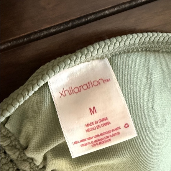 Target Sage Green Triangle Bikini Top - Picture 2 of 3